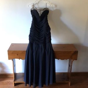 Formal dress navy